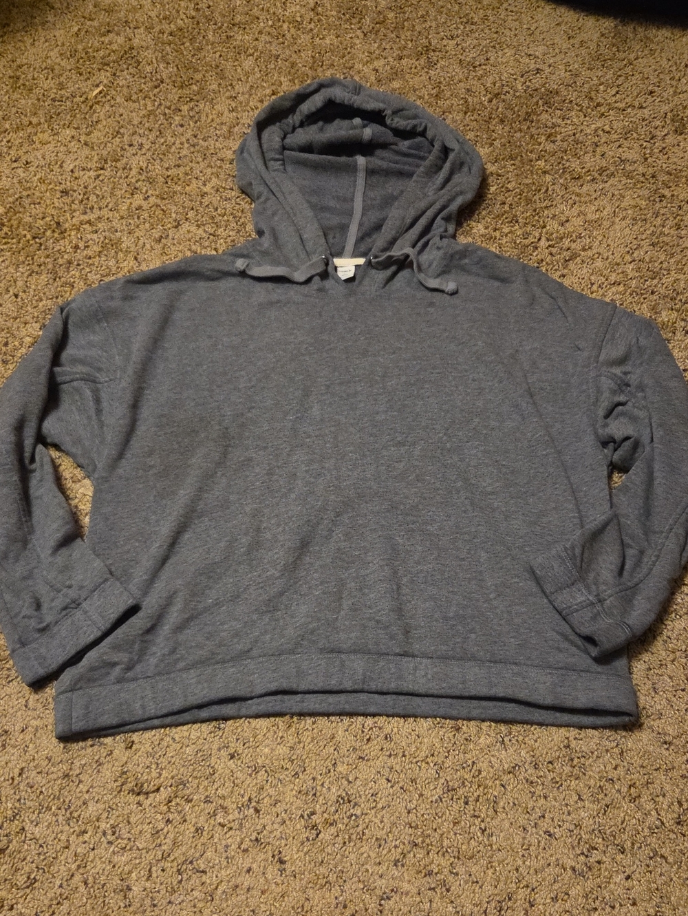 Old Navy Active Heather Gray Women's Hooded Sweatshirt